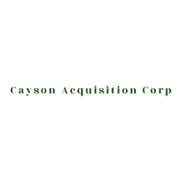 Cayson Acquisition Corp Ordinary shares logo